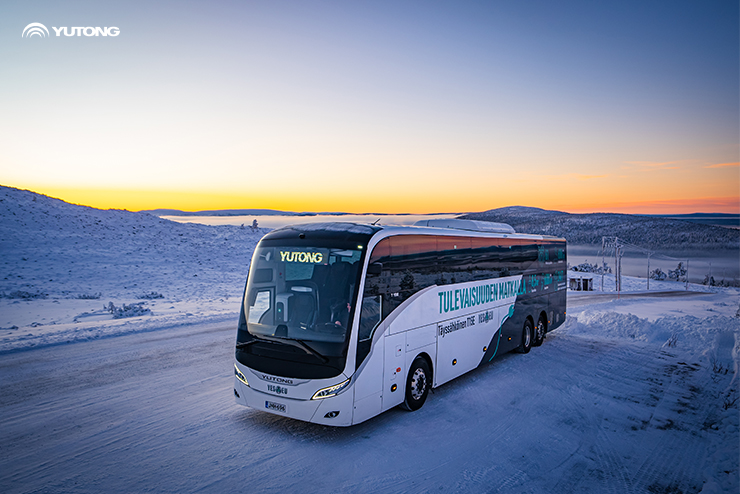 Η Yutong Bus T15E Παρουσιάζει Εξαιρετική Απόδοση Μπαταρίας και Αυτονομία στην Πρόκληση της Φινλανδίας