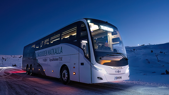 Η Yutong Bus T15E Παρουσιάζει Εξαιρετική Απόδοση Μπαταρίας και Αυτονομία στην Πρόκληση της Φινλανδίας