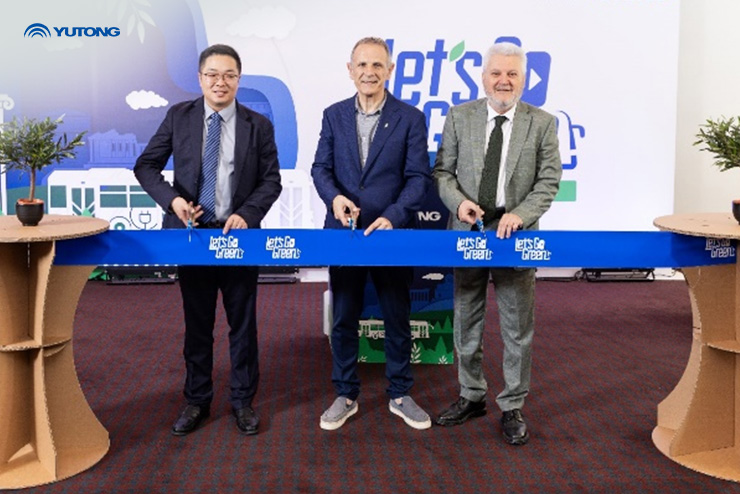 Η Θεσσαλονίκη υποδέχθηκε το “Let’s Go Green”  Δυναμική συμμετοχή των πολιτών και του ΟΑΣΘ στην εκστρατεία βιώσιμης κινητικότητας της Yutong