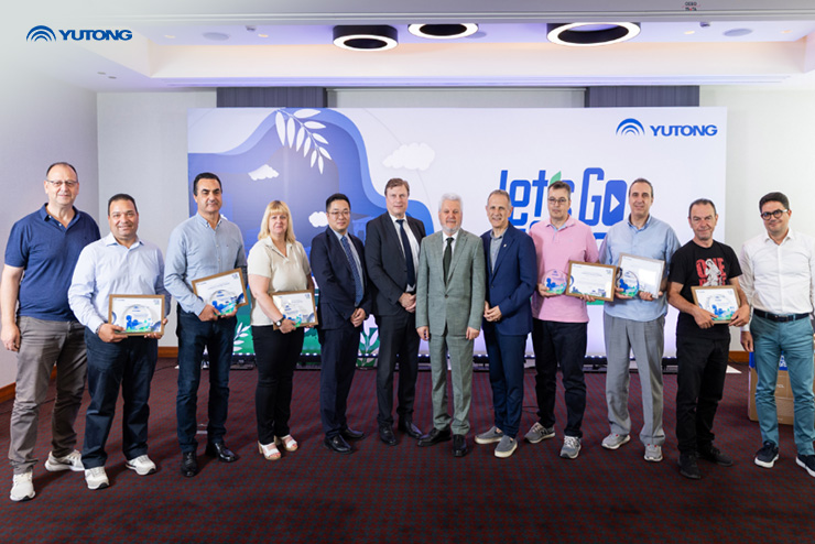 Thessaloniki welcomes the “Let’s Go Green” campaign Strong public engagement and OASTH participation in Yutong’s sustainable mobility initiative