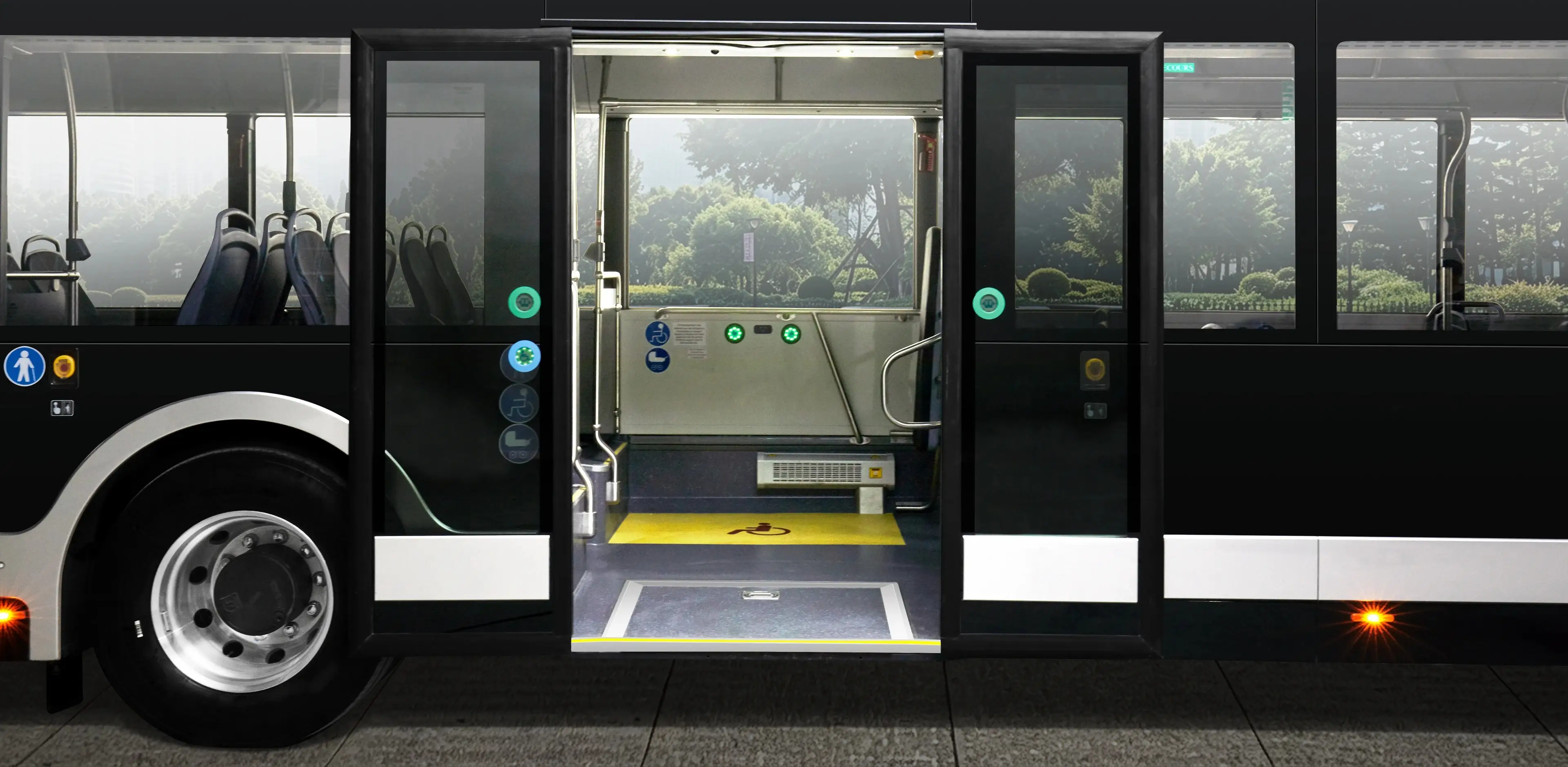  Yutong In-House Electric Plug-sliding Door